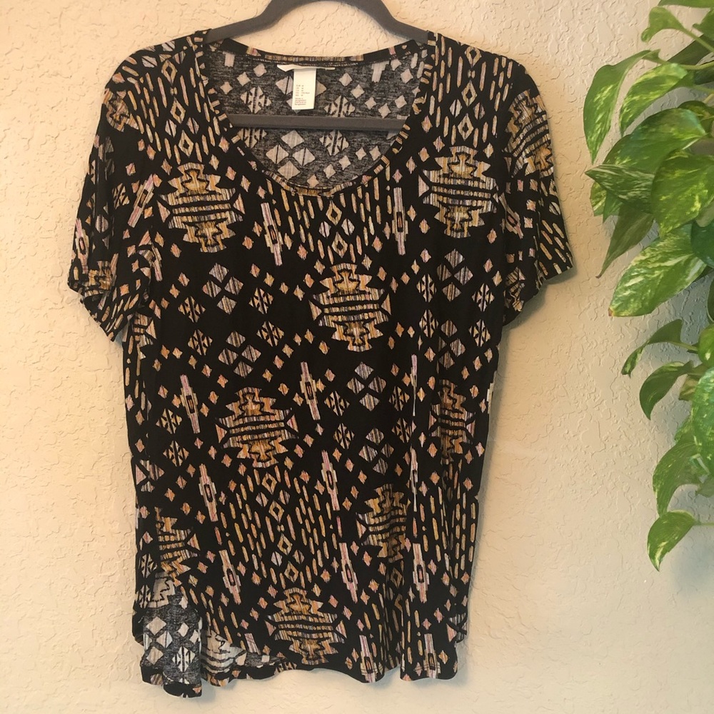 H&M Aztec Print Shirt